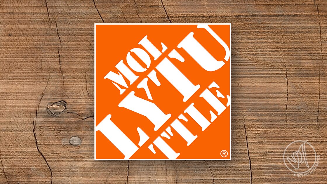 Not Pollock - Logo Parody - Home Depot Molly Tuttle