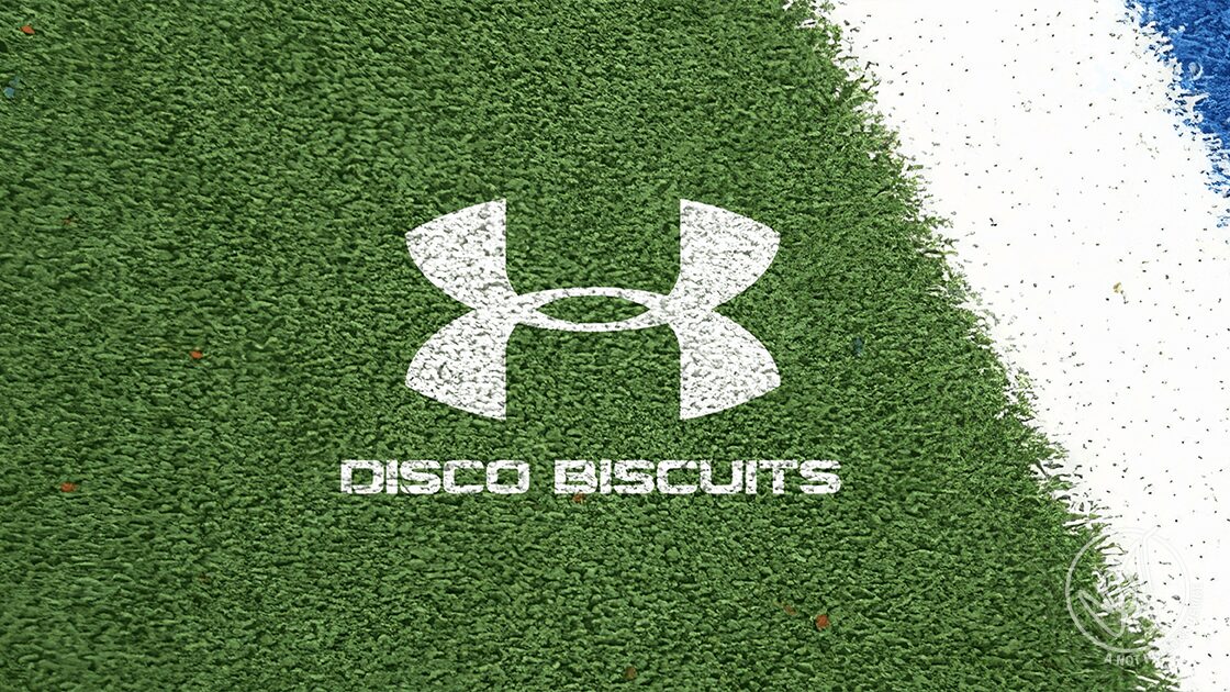 Not Pollock - Logo Parody - Under Armour Disco Biscuits